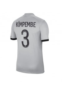 Fotbalové Dres Paris Saint-Germain Presnel Kimpembe #3 Venkovní Oblečení 2022-23 Krátký Rukáv